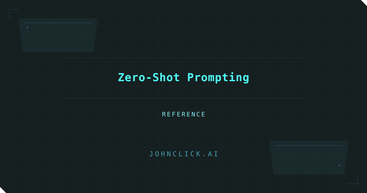 Social preview for: Zero-Shot Prompting
